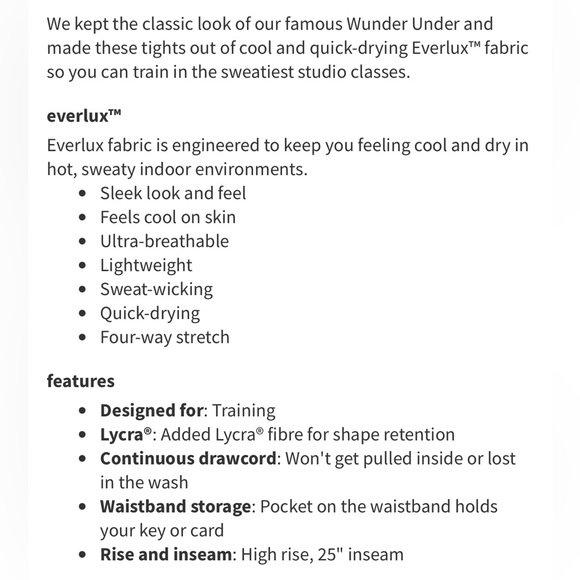 Rare, Special Edition Lululemon Wunder Train High Rise Tight 25" Size 2 - Picture 5 of 12